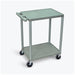 Luxor Luxor HE32-G Cart Two Shelves Foam Plastic Gray 24"W x 18"D x Supplies reLink Medical