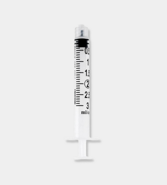 Exel Corporation Exel Corporation 26208 Syringe Luer Slip 3cc Low Dead Space Supplies reLink Medical