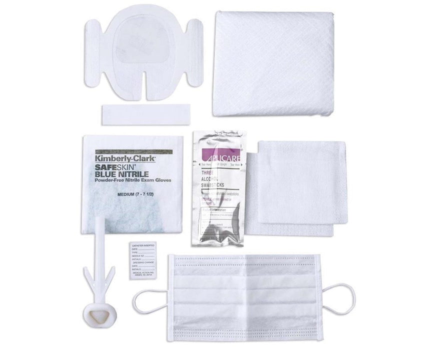 Medical Action Industries Medical Action Industries 74636GCentral Line Dressing Change Kit Supplies reLink Medical