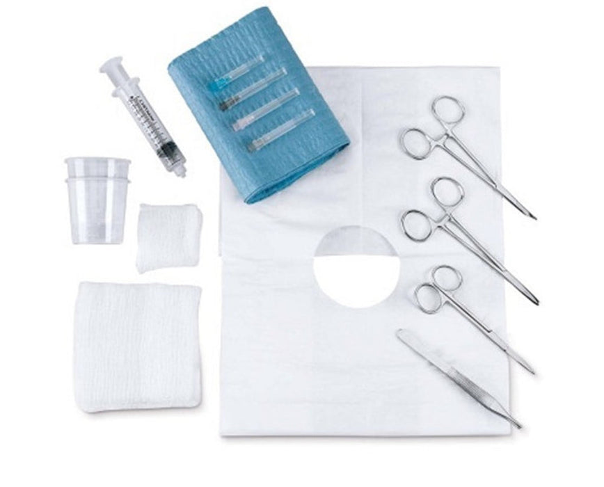 Medical Action Industries Medical Action Industries 61281 Laceration Kit with Assorted Needles Supplies reLink Medical