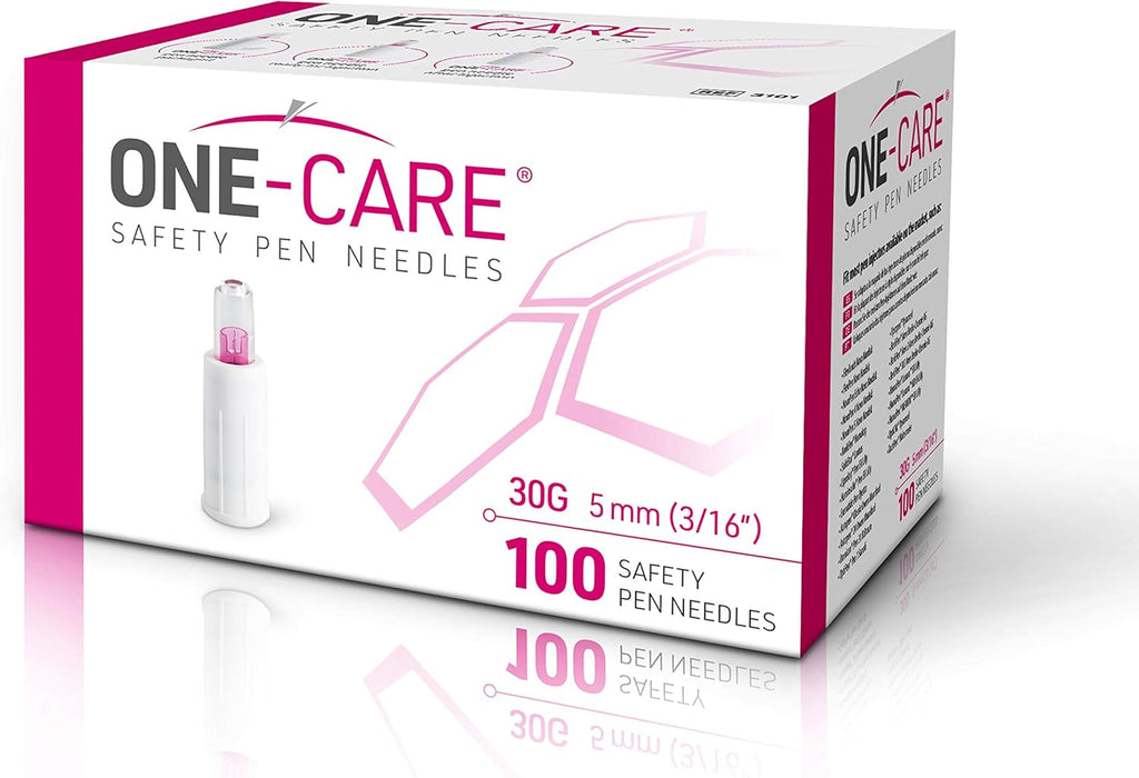MediVena 3350 DUO Safety Pen Needles 30G x 5mm Purple