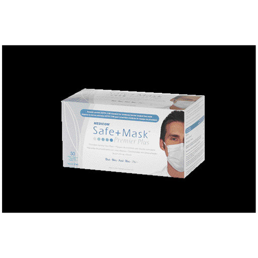Medicom, Inc. Medicom Inc. 2040 Earloop Mask ASTM Level 2 Blue 50/bx 10 Supplies reLink Medical