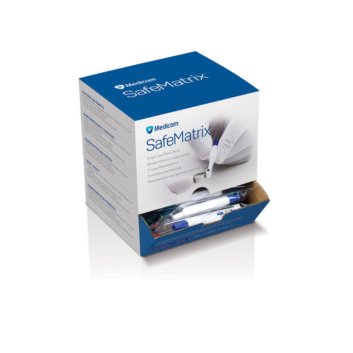 Medicom, Inc. Medicom Inc. 30045 Matrix Band Disposable Wide 6mm Blue 50 Supplies reLink Medical