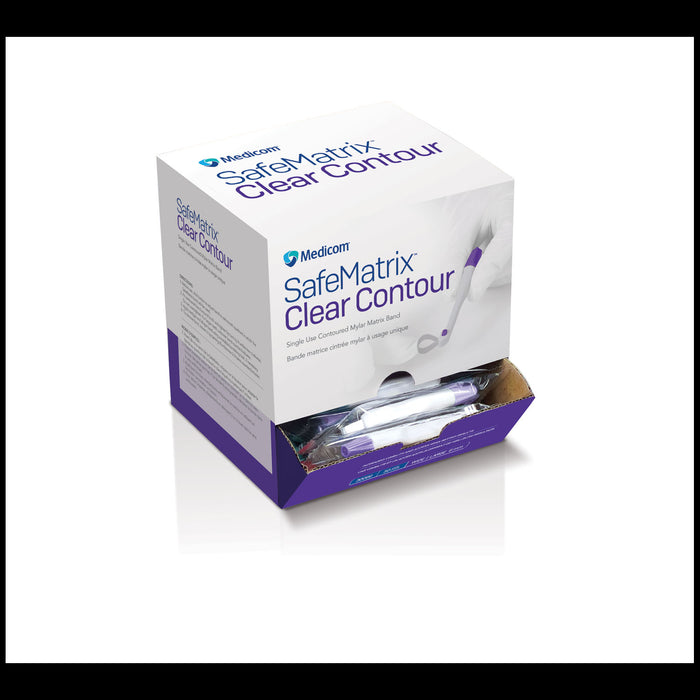Medicom, Inc. Medicom Inc. 30066 Clear Contour Single-use Matrix Band. Wide 6mm Supplies reLink Medical