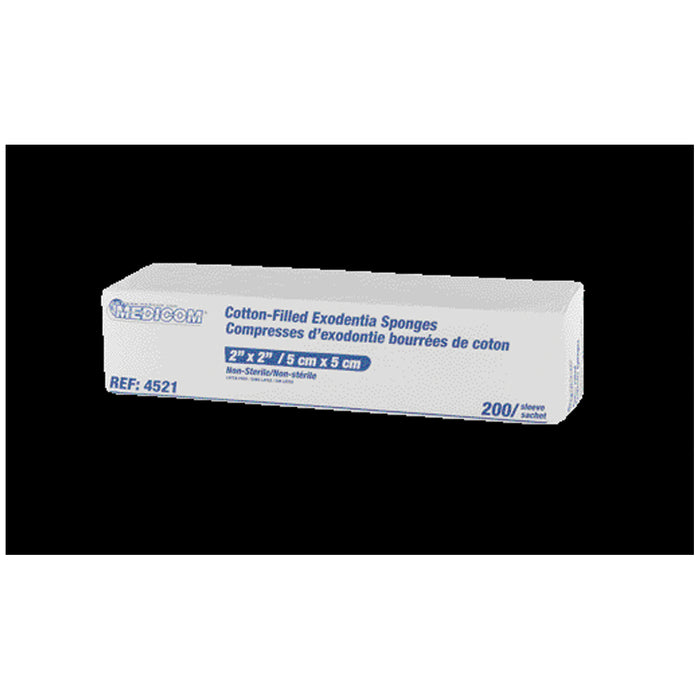 Medicom, Inc. Medicom Inc. 4521 Gauze 2" x 2" 8-Ply Non-Sterile 200/slv Supplies reLink Medical