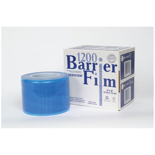 Medicom, Inc. Medicom Inc. 5050 Barrier Film 4" x 6" Blue 1200/rl 8 Supplies reLink Medical