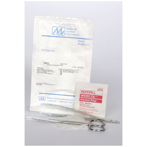 Medical Action Industries Medical Action Industries M2633 Suture Removal Kit Tray  SS Supplies reLink Medical