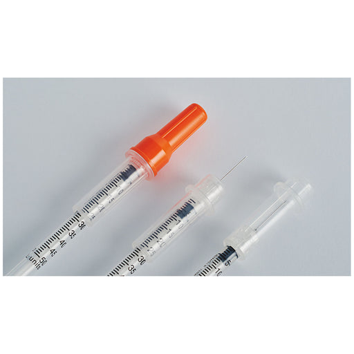 MediVena MediVena 2102 Insulin Safety Syringe 0.5 ml 29G x ‚½" Blue Coded Supplies reLink Medical