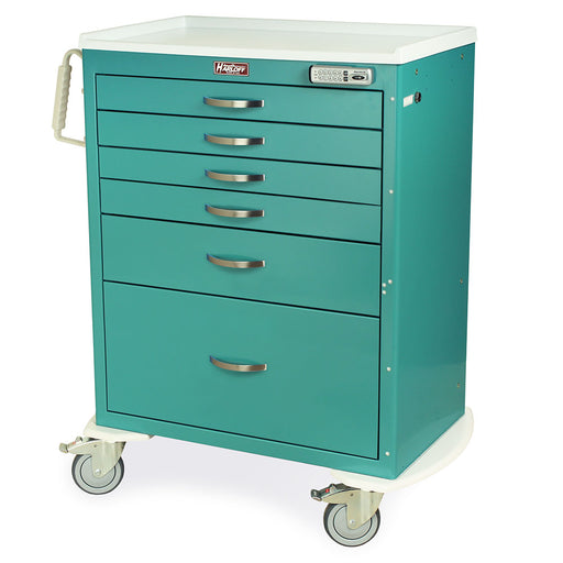 Harloff Harloff MDS3030E16 - M-Series Tall Procedure Cart, Standard Width Medical Furniture reLink Medical
