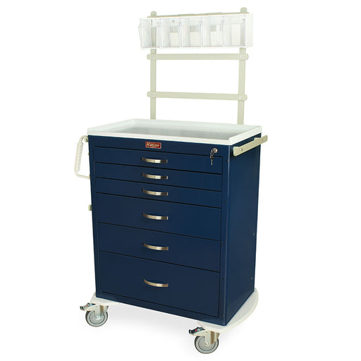 Harloff Harloff MDS3030K06+MD30-ANS - M-Series Tall Anesthesia Cart with MD30-ANS Package Medical Furniture reLink Medical