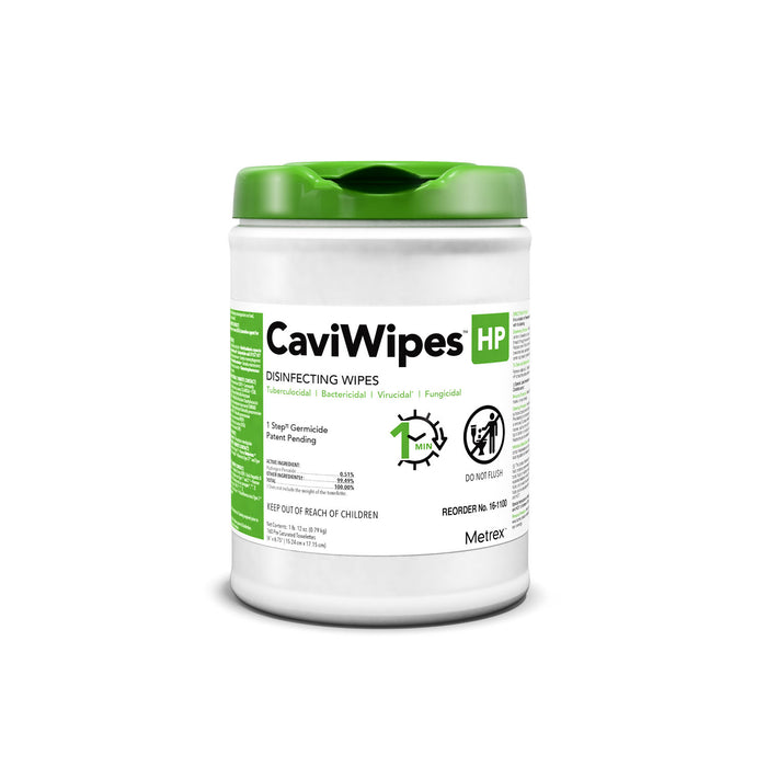 Metrex Research Corporation Metrex Research Corporation 16-1100 CaviWipes HP 6" x 6.75" 160 Supplies reLink Medical