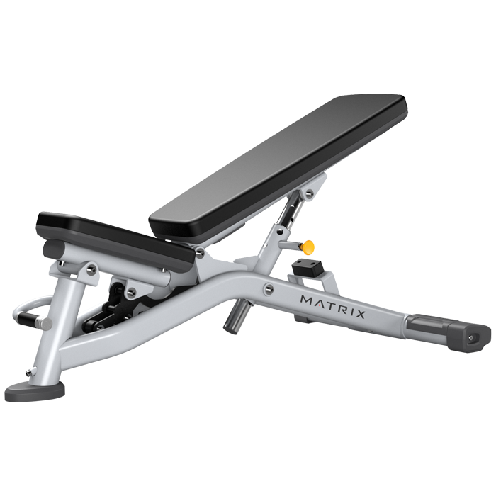 Matrix Fitness Matrix Fitness MG-A82 Multi-Adjustable Bench Low Profile Fitness and Rehab Equipment reLink Medical