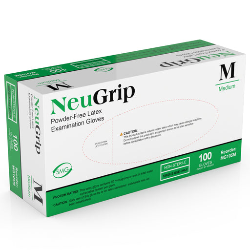 Medgluv, Inc. Medgluv Inc. MG105XS NeuGrip Latex Exam Glove X-Small 8 Mil Thick Supplies reLink Medical