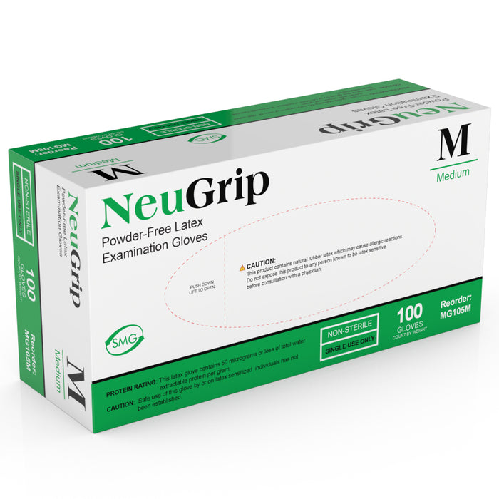 Medgluv, Inc. Medgluv Inc. MG105XL NeuGrip Latex Exam Glove X-Large 8 Mil Thick Supplies reLink Medical