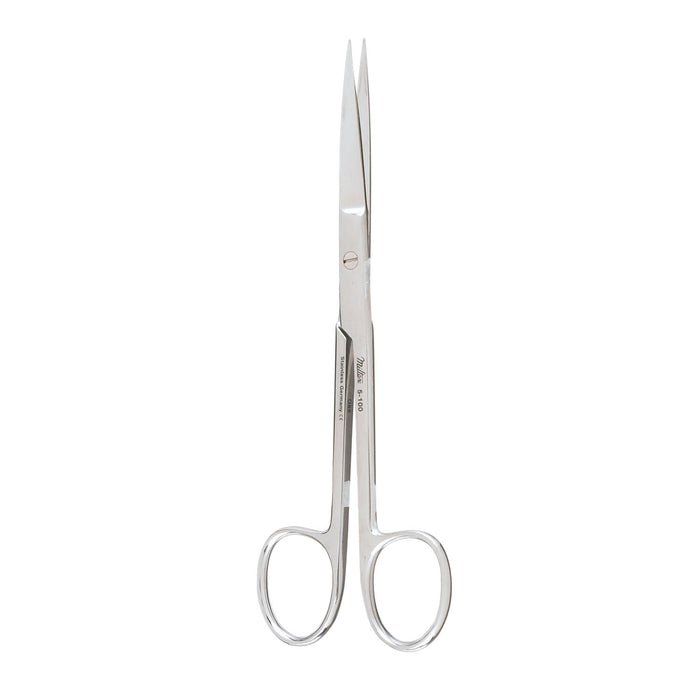 Integra Miltex Integra Miltex 5-1000M Utility Scissors 8" Serrated Black Finger Surgical Instruments reLink Medical