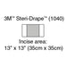 Solventum Corporation Solventum Corporation 1040 Incise Drape Overall 23" x 13" Incise Supplies reLink Medical