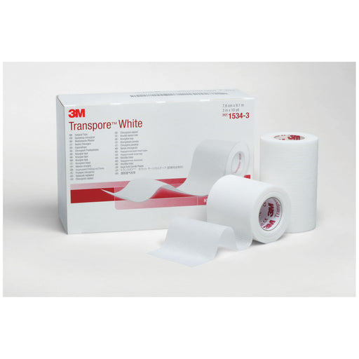 Solventum Corporation Solventum Corporation 1534-3 White Dressing Tape 3" x 10 yds 4/bx Supplies reLink Medical
