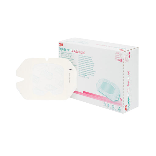 Solventum Corporation Solventum Corporation 1688 IV Advanced Dressing 4" x 4‚¾" 50/bx 4 Supplies reLink Medical