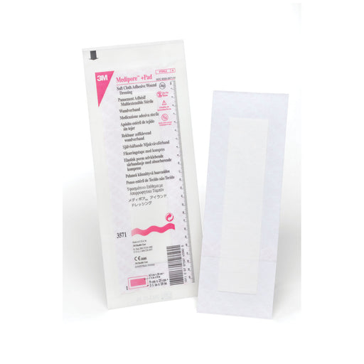 Solventum Corporation Solventum Corporation 3571 Wound Dressing 3‚½" x 10" Pad Size 1‚¾" Supplies reLink Medical