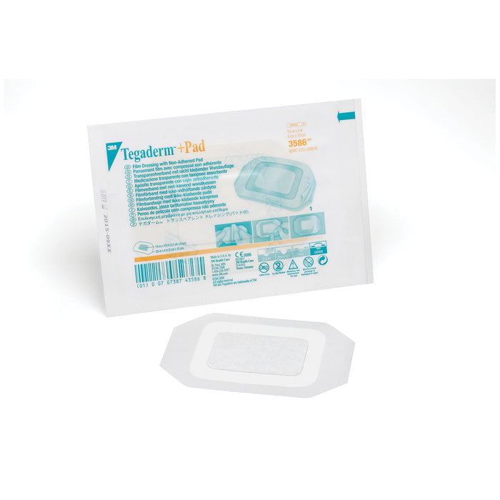 Solventum Corporation Solventum Corporation 3586 Transparent Dressing 3‚½" x 4" Pad Size Supplies reLink Medical