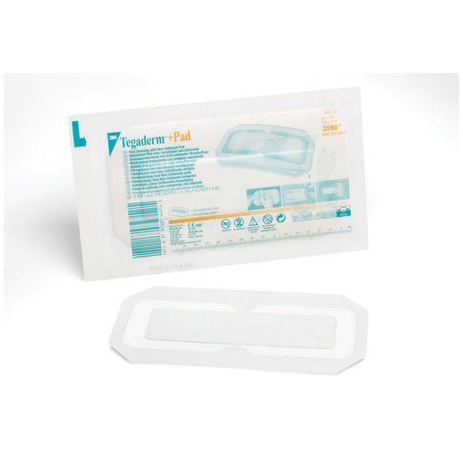 Solventum Corporation Solventum Corporation 3590 Transparent Dressing 3‚½" x 8" Pad Size Supplies reLink Medical