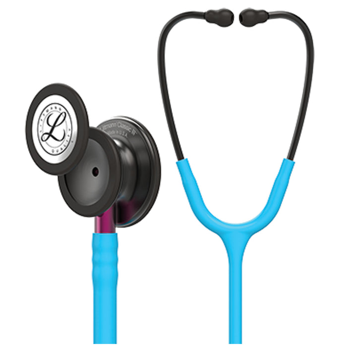 Solventum Corporation Solventum Corporation 5872 Stethoscope Smoke Chestpiece Turquoise Supplies reLink Medical