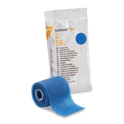 Solventum Corporation Solventum Corporation 82002B Plus Casting Tape 2" x 4 yds Blue Supplies reLink Medical