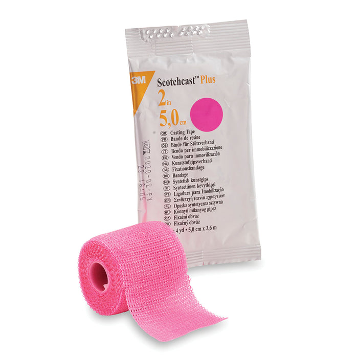 Solventum Corporation Solventum Corporation 82002X Plus Casting Tape 2" x 4 yds Rose Supplies reLink Medical