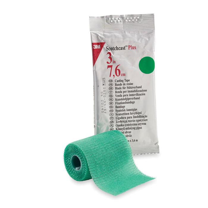 Solventum Corporation Solventum Corporation 82003G Plus Casting Tape 3" x 4 yds Green Supplies reLink Medical