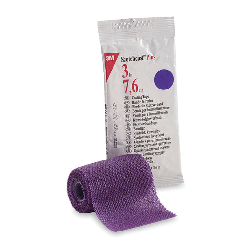 Solventum Corporation Solventum Corporation 82003U Plus Casting Tape 3" x 4 yds Purple Supplies reLink Medical