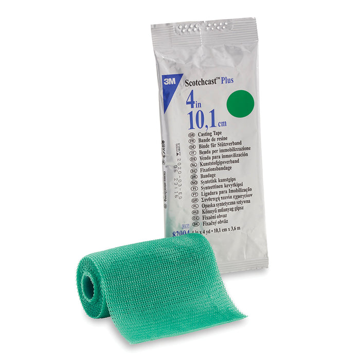 Solventum Corporation Solventum Corporation 82004G Plus Casting Tape 4" x 4 yds Green Supplies reLink Medical