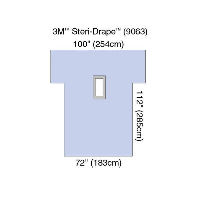 Solventum Corporation Solventum Corporation 9063 Steri-Drape Laparotomy Drape 72" x 112" Supplies reLink Medical