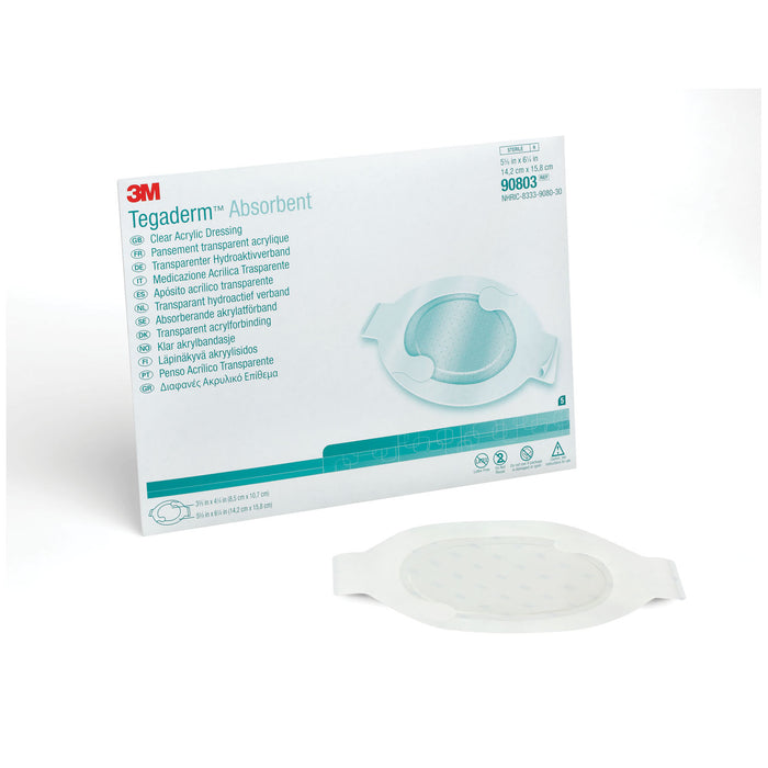 Solventum Corporation Solventum Corporation 90803 Dressing Large Oval Pad Size 3.4" x Supplies reLink Medical