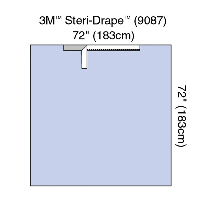 Solventum Corporation Solventum Corporation 9087 Steri-Drape Adhesive Drape Sheet 72" x Supplies reLink Medical