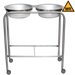 Blickman Industries Blickman Industries 0727808066 Snyder Double Basin Solution Stand Medical Furniture reLink Medical