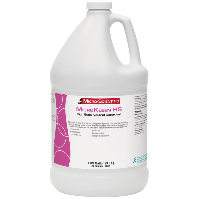 Micro-Scientific, USA Micro-Scientific USA B2HC High-Suds Neutral Liquid Detergent Supplies reLink Medical