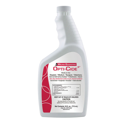 Micro-Scientific, USA Micro-Scientific USA MOCP12-024 Opti-Cide3 Disinfectant Pour Bottle Supplies reLink Medical