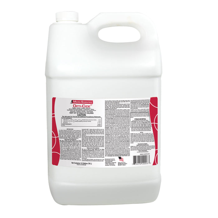 Micro-Scientific, USA Micro-Scientific USA OCP02-320 Opti-Cide3 Disinfectant 2‚½ Gallon & Supplies reLink Medical