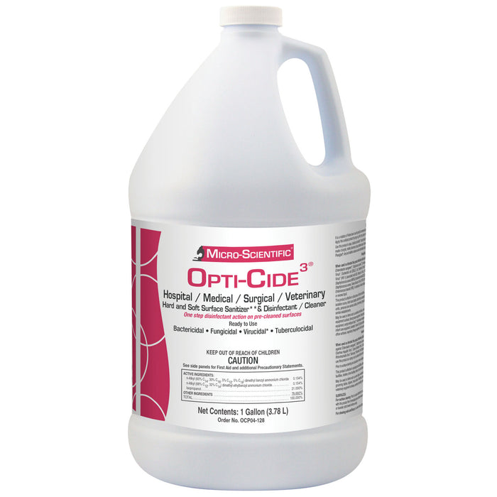 Micro-Scientific, USA Micro-Scientific USA OCP04-128 Opti-Cide3 Disinfectant 1 Gallon Supplies reLink Medical