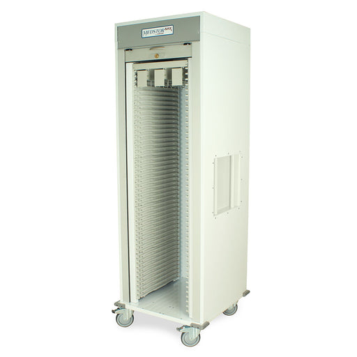 Harloff Harloff MSPM81-00TK - Single Column Tambour Door Medical Storage Cart Medical Furniture reLink Medical