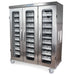 Harloff Harloff MSSM83-00GK - Triple Column Stainless Steel Medical Storage Cabinet Medical Furniture reLink Medical