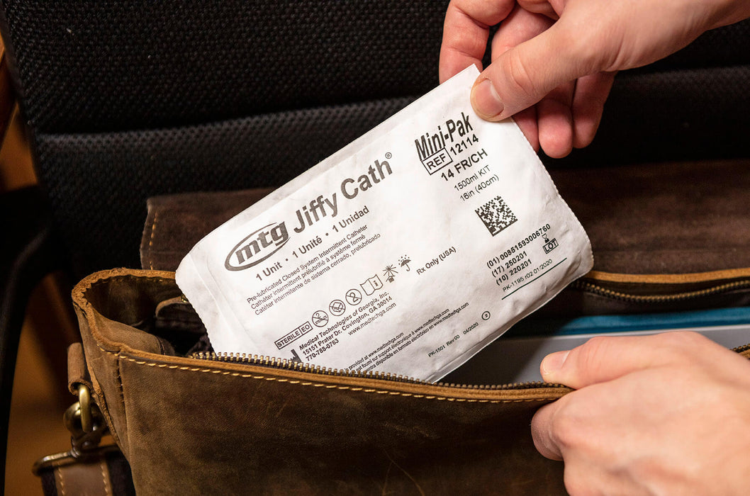 HR Healthcare HR Healthcare 12114 MTG Jiffy Cath 14FR Closed System 16" Straight Supplies reLink Medical