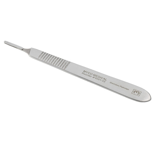 Myco Medical Myco Medical 6001-03 #3 Bard Parker Style Handle Fits Blade Sizes 9 Surgical Instruments reLink Medical