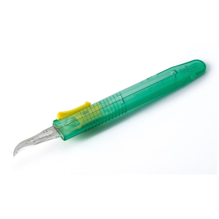Myco Medical Myco Medical 6008TR-12 Retractable Safety Scalpel & #12 Blade Surgical Instruments reLink Medical