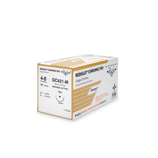 Myco Medical Myco Medical GC421-M Suture 4-0 Redigut Chromic Natural 30" Supplies reLink Medical