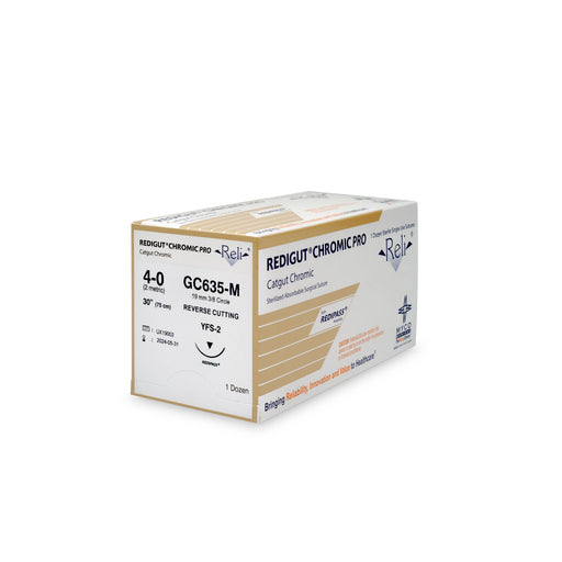 Myco Medical Myco Medical GC635-M Suture 4-0 Redigut Chromic Natural 30" Supplies reLink Medical