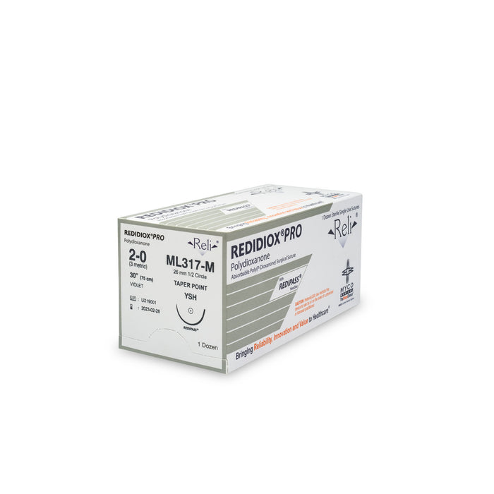Myco Medical Myco Medical ML317-M Suture 2-0 Redidiox Violet Monofilament Supplies reLink Medical