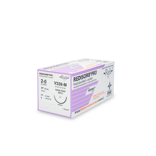 Myco Medical Myco Medical V339-M Suture 2-0 Redisorb Violet Braided 30" Supplies reLink Medical