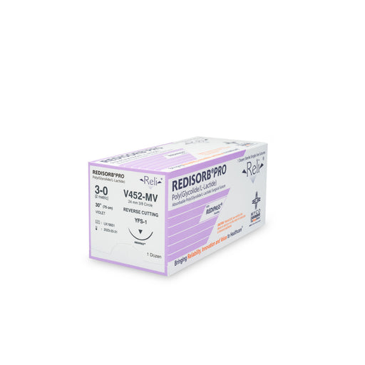 Myco Medical Myco Medical V452-MV Suture 3-0 Redisorb Violet Braided 30" Supplies reLink Medical