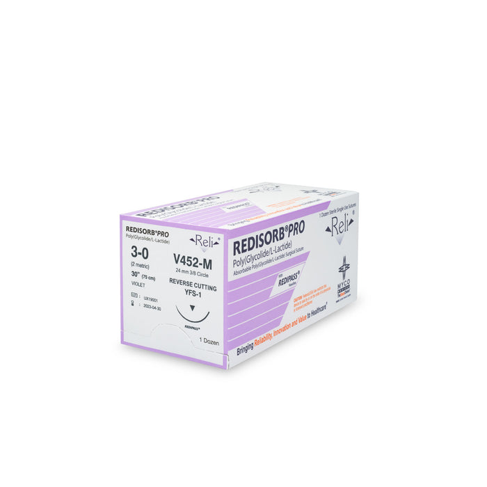 Myco Medical Myco Medical V452-M Suture 3-0 Redisorb Violet Braided 30" Supplies reLink Medical